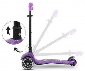 Milly Mally Scooter Sparky Violet 10