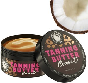 Masło do opalania KOKOSOWE Wild Tan Coconut Tanning Butter słoik 150ml 1