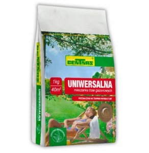Trawa Uniwersalna Centnas Mieszanka Nasiona 5KG Trawnik Odporna Na Deptanie 2
