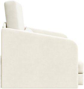 vidaXL Sofa łóżko 2-w-1 Kremowa 65x80x83 cm aksamitu 6