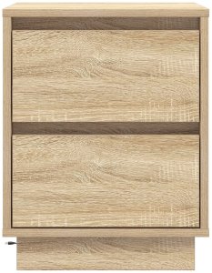 vidaXL Szafki nocne z oświetleniem LED 2 szt. Dąb sonoma 39x34.5x50 cm 8