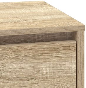 vidaXL Szafka nocna z oświetleniem LED Dąb Sonoma 39x34,5x50 cm 9