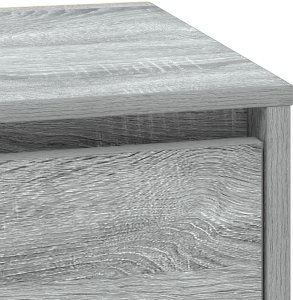 vidaXL Szafka nocna z LED-ami Szary Sonoma 39x34,5x50 cm 9