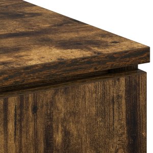 vidaXL Szafka RTV Wędzony Dąb 100 x 38 x 49 cm Materiał drewnopochodny 9