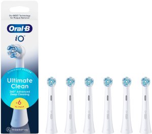 Oral-B Replaceable toothbrush heads | iO UltimateClean | Heads | For adults | Number of brush heads included 6 | White 2