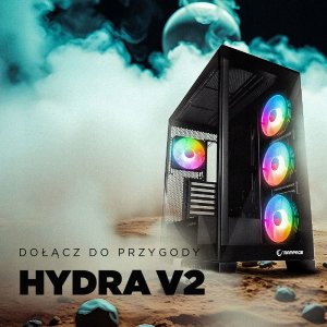 Obudowa Rampage Hydra V2 ARGB czarna (HYDRAV2-BLACK) 11