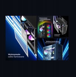 Obudowa Rampage Shelob ARGB czarna 5