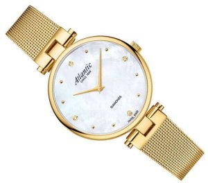 Zegarek Atlantic Zegarek 29044.45.07GMB damski diamenty . 2