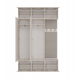 Garderoba HAGA III 2Sz1W KASZMIR 2x Szafa + Wieszak 9