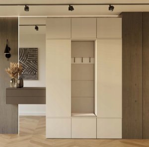 Garderoba HAGA III 2Sz1W KASZMIR 2x Szafa + Wieszak 10