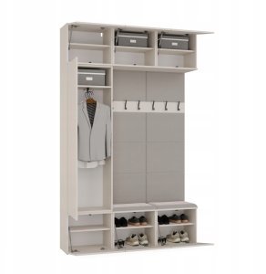 Garderoba HAGA III 1Sz2W KASZMIR  Szafa + 2x Wieszak 2