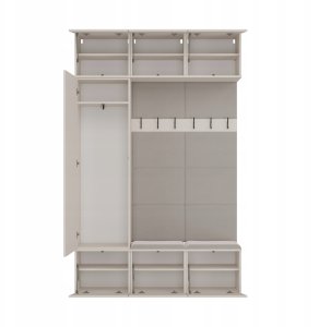 Garderoba HAGA III 1Sz2W KASZMIR  Szafa + 2x Wieszak 10