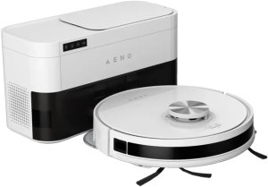 Robot sprzątający Aeno AENO Robot Cleaner w/Dust Collector white 2in1 and dust tank 4000pa 3200mAh battery 2