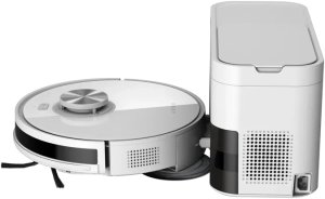 Robot sprzątający Aeno AENO Robot Cleaner w/Dust Collector white 2in1 and dust tank 4000pa 3200mAh battery 3