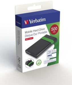 Dysk zewnętrzny HDD Verbatim 53111 500GB Czarny (53111) 6
