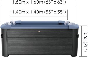 SPA ogrodowe MSpa Panelowe SPA Sapphire 6 osobowe mSpa 5
