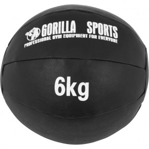 Piłka lekarska ze skóry syntetycznej 6kg 1