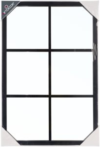 Lustro prostokątne ze szprosami, 71 x 49 cm 3