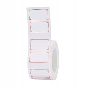 T-pack .NIIMBOT Etykiety Naklejki RFID 40*30mm RAMKA RED 230szt Seria B Oryginalne 3