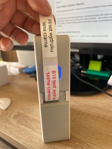 T-pack .NIIMBOT ETYKIETY Naklejki do B18 ZŁOTY HOLOGRAM 11
