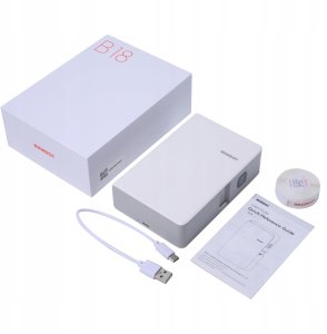 T-pack .NIIMBOT ETYKIETY Naklejki do B18 ZŁOTY HOLOGRAM 7