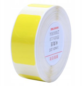 T-pack .NIIMBOT Etykiety Naklejki OKRĄGŁE ŻÓŁTE 14x28mm Podwójne 205x do Serii D 5