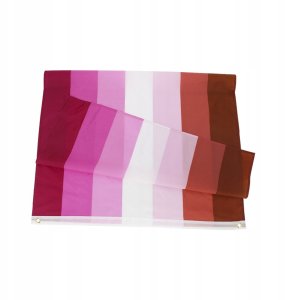 FLAGA TĘCZOWA LGBT DUŻA 90x150cm PANSEKSUALNOŚĆ F2 4