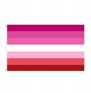 FLAGA TĘCZOWA LGBT DUŻA 90x150cm PANSEKSUALNOŚĆ F2 5