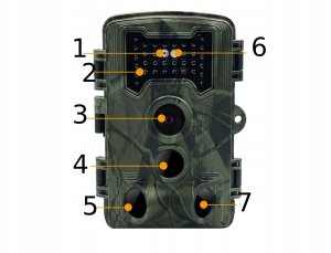 Kamera IP ITIMPORT FOTOPUŁAPKA FHD 1080p 6miesięcy 36MP 120st Menu PL 7