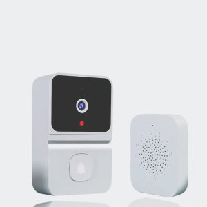 DZWONEK do DRZWI z Kamerą PODGLĄD Wizjer DOMOFON WIFI APLIKACJA iOS Android 2