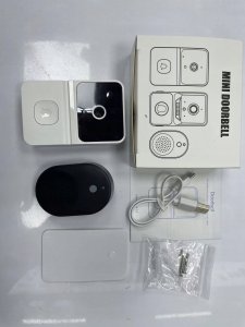 DZWONEK do DRZWI z Kamerą PODGLĄD Wizjer DOMOFON WIFI APLIKACJA iOS Android 3