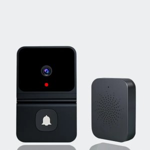 DZWONEK do DRZWI z Kamerą PODGLĄD Wizjer DOMOFON WIFI APLIKACJA iOS Android 5