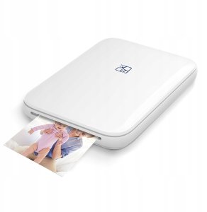 Drukarka KOLOROWA LASEROWA MOBILNA Przenośna do ZDJĘĆ Aplikacja BT +Papier 1