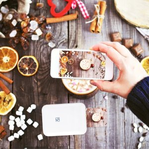 Drukarka KOLOROWA LASEROWA MOBILNA Przenośna do ZDJĘĆ Aplikacja BT +Papier 5