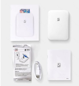 Drukarka KOLOROWA LASEROWA MOBILNA Przenośna do ZDJĘĆ Aplikacja BT +Papier 8