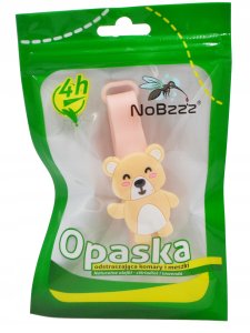 ...NoBzzz OPASKA NA KOMARY i MESZKI DLA DZIECI Miś 1
