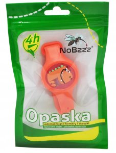 ...NoBzzz OPASKA NA KOMARY i MESZKI DLA DZIECI Dino2 1