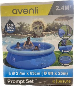 Avenli BASEN 240 x 63cm OKRĄGŁY Rozporowy 3-WARSTWOWY XL 3
