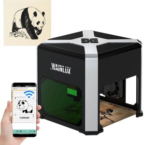 GRAWER LASEROWY 3W drewno plastik papier skóra BLUETOOTH K6 PC USB WAINLUX 1