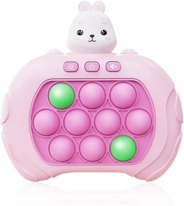 Woopie GRA ELEKTRONICZNA POP IT Sensoryczna ROZWOJOWA PAMIĘĆ Refleks DZIECI Królik 6