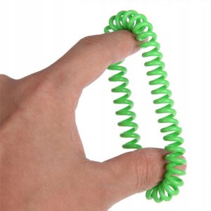 ...NoBzzz OPASKA NA KOMARY i MESZKI DLA DZIECI i DOROSŁYCH Sprężynka Pomarańcz 5