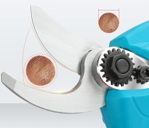 Mocny Sekator Akumulatorowy Elektryczny Ogrodowy Nożyce Do Gałęzi 2x 48V 3