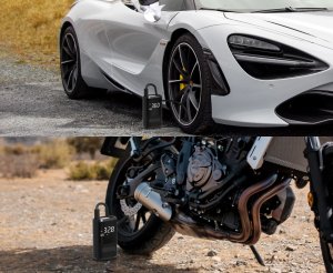 Kompresor Samochodowy Pompka Elektryczna Przenośna Sprężarka Powietrza LED 5