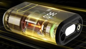 Kompresor Samochodowy Pompka Elektryczna Przenośna Sprężarka Powietrza LED 7