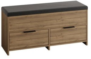 Batų spintelė Asir Cove Shoe Bench, ruda 1