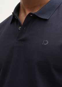 Tom Tailor džinsiniai vyriški polo marškinėliai, tamsiai mėlyni 3