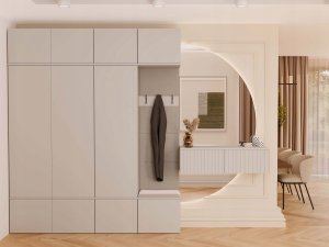 Garderoba HAGA IV 3Sz1W KASZMIR 3x Szafa + Wieszak 3