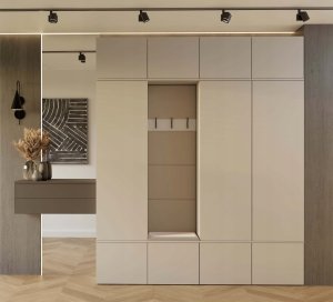 Garderoba HAGA IV 3Sz1W KASZMIR 3x Szafa + Wieszak 8