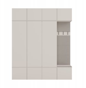 Garderoba HAGA IV 3Sz1W KASZMIR 3x Szafa + Wieszak 9