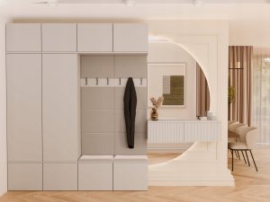 Garderoba HAGA IV 2Sz2W KASZMIR 2x Szafa + 2x Wieszak 3